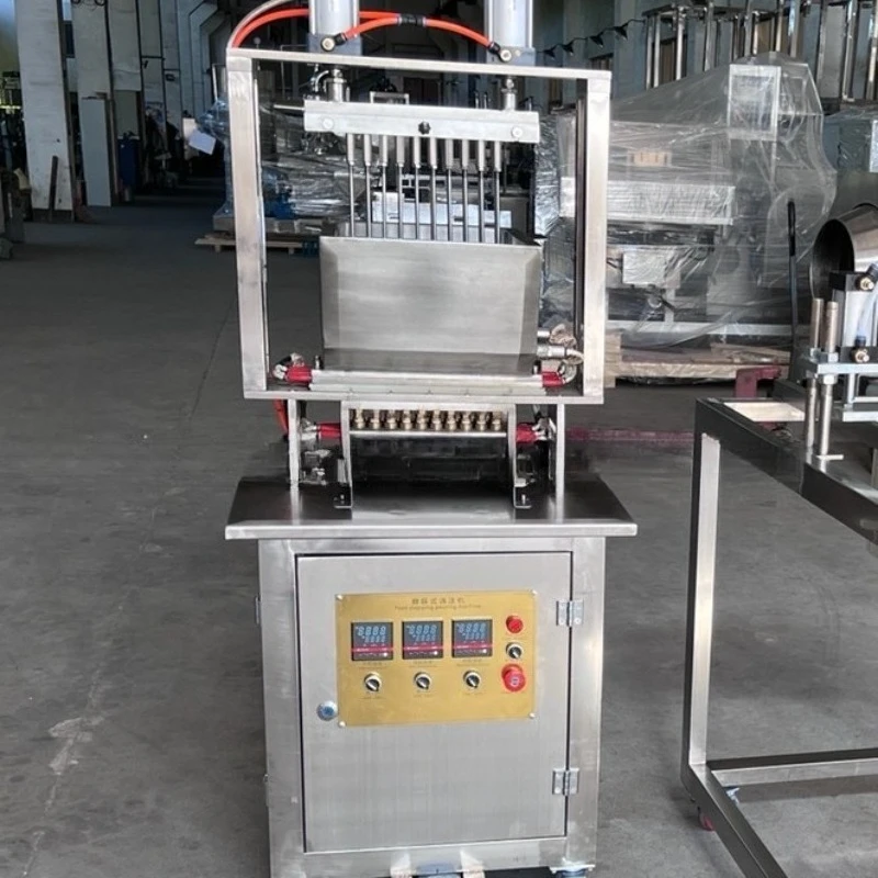 Lollipop small servo pouring machine, semi-automatic candy pedal machine