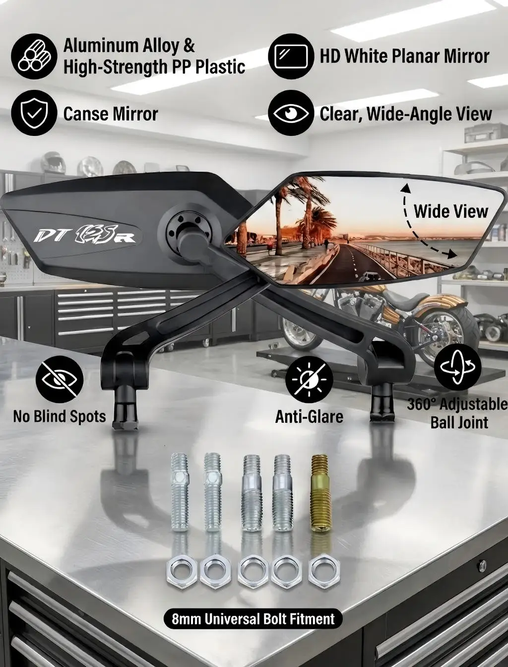 Motorcycle Rear Vie…