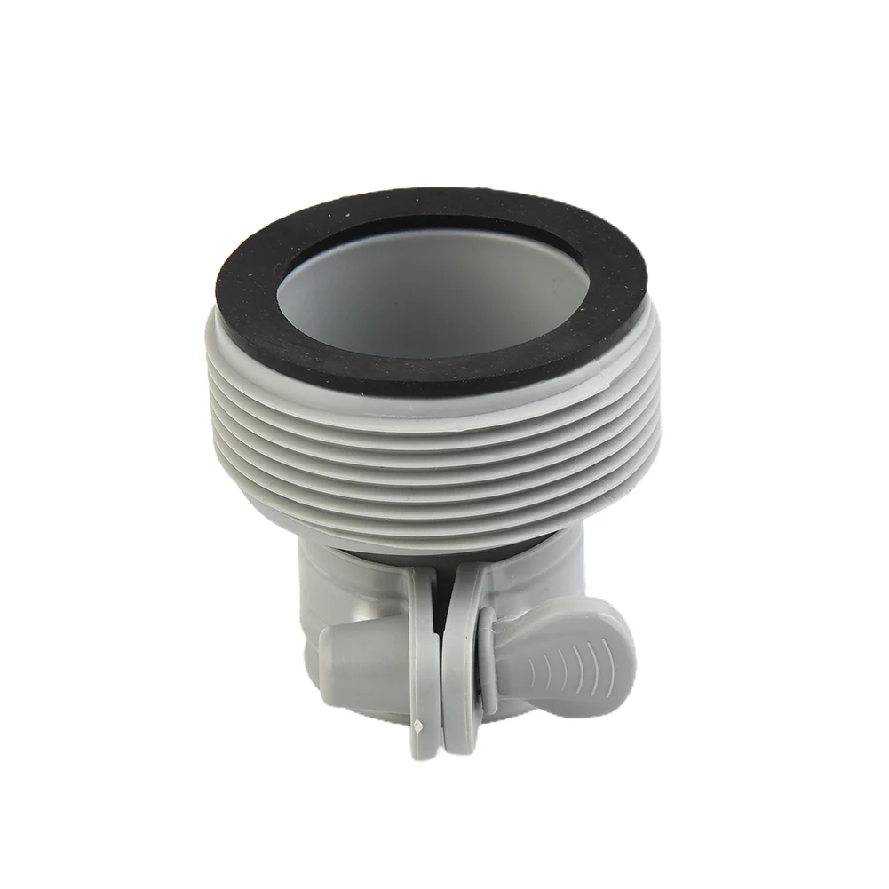

For Intex 29061E Type B Pool Clamp On Fittings Converter Hose Adapter Pool Accessory 1.25in To 1.5in Pump Parts New
