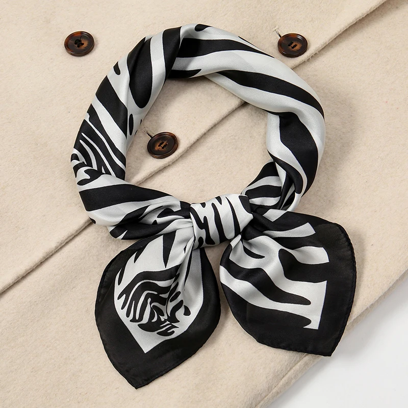 2025 Beach Hijab Stoles Silk S - Silk Tie Striped avis et prix