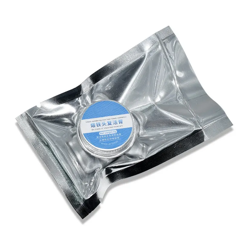 Electric soldering iron head revival cream cleaning soldering iron head oxide layer removal soldering tip blackening without tin