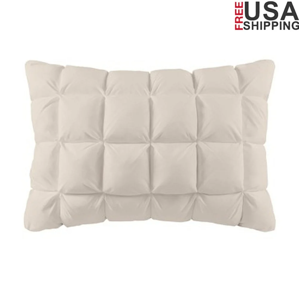 

Luxury Microfiber Pillow Protector Overfilled Zippered Soft Fluffy 3D Puff Stitching Machine Washable OEKO-TEX Certified Pillow
