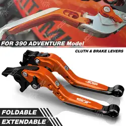 Pour KTM 390ADVENTURE 390 ADVENTURE Levier d'Embrayage Levier de Frein Ensemble de Leviers à Main Frein et Embrayage Réglable Rabattable Extensible Accessoires Moto Pièces Détachées