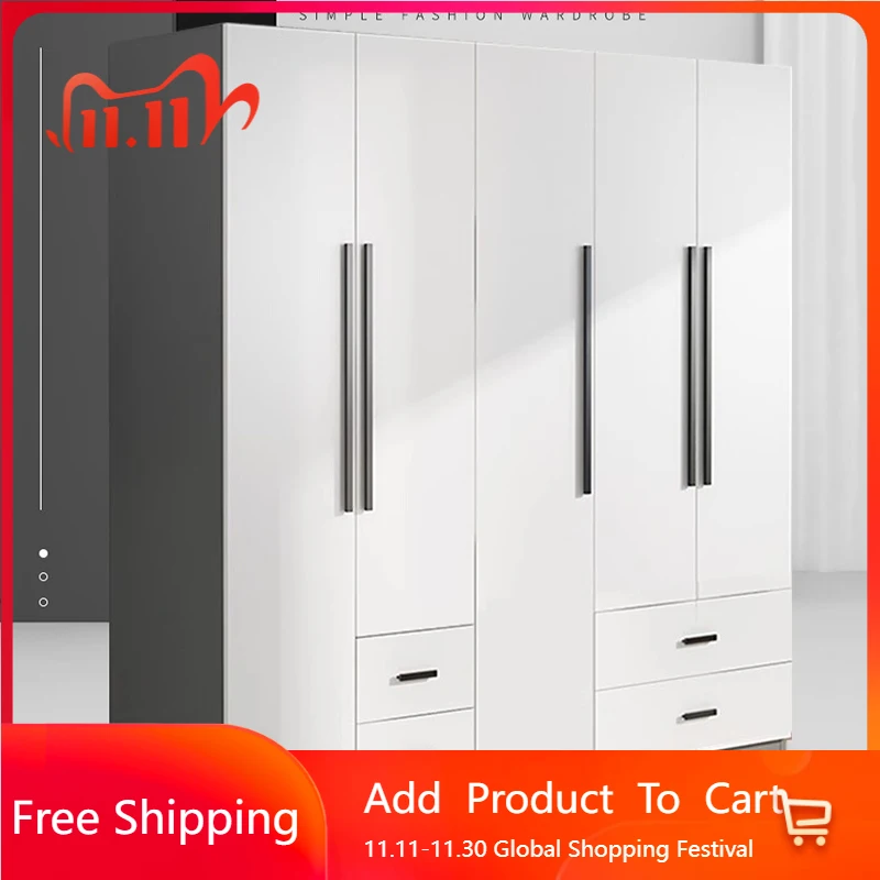 

Modern Open Closet Display Storage Living Room Shelves Cabinet Clothes Portable Wardrobe Bedroom Muebles Lounge Suite Furniture