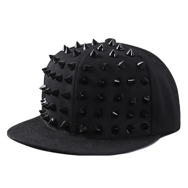 Berretti da Baseball a corona alta a 5 pannelli cappelli da camionista Snapback regolabili in tinta unita Casual da uomo cappelli da sole a tesa larga alti