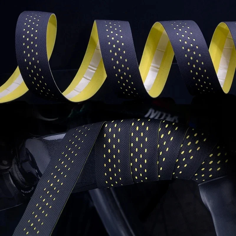 BUCKLOS Breathable Bike Handlebar Tape Road Gravel Bicycle Handle Bartape Non Slip Bike Bar Strap Cover Cycling Tape Accessories