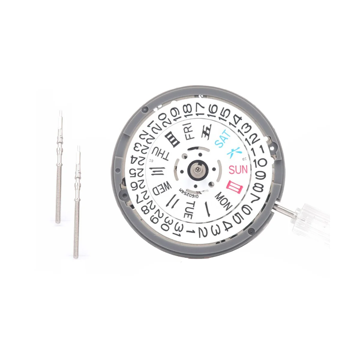 

NH36 NH36A Movement Automatic Mechanical Movement 3 Digit Double Calendar Replacement 4R36/7S36 Watch Accessories