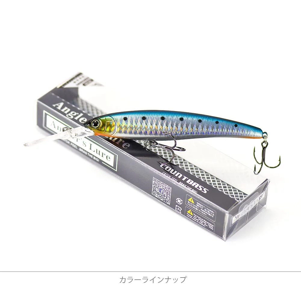 Countbass Floating Deep Diving Minnow 110mm 4-1/3" 14.5g 1/2 oz. Dive 3m Hardbaits Fishing Leurres Wobbler Lures
