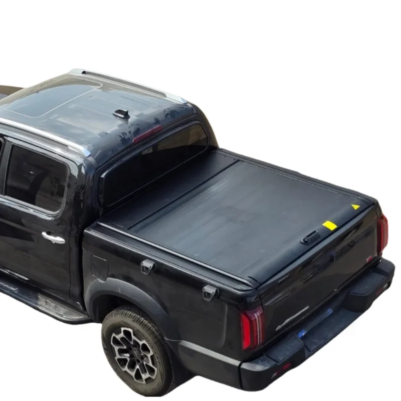 

Manual Roll up Waterproof Locking Tonneau Cover for Amarok L200 Truck Bed Camper Truck F150 Accessories Hard Type