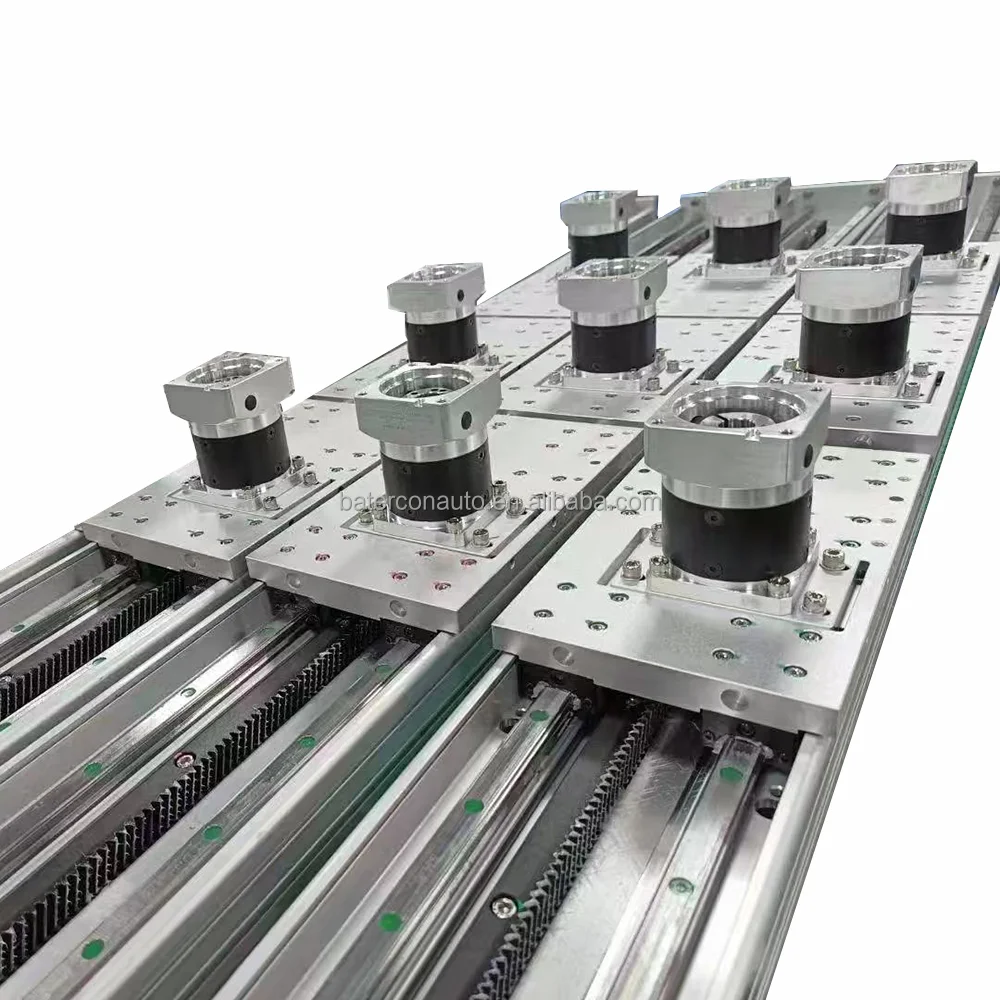 Linear Guide Rail System Heavy Duty Bearing Linear Motion Stage Belt-driven Rack Pinion Slide Modular Liner Motor AL6061/AL6063