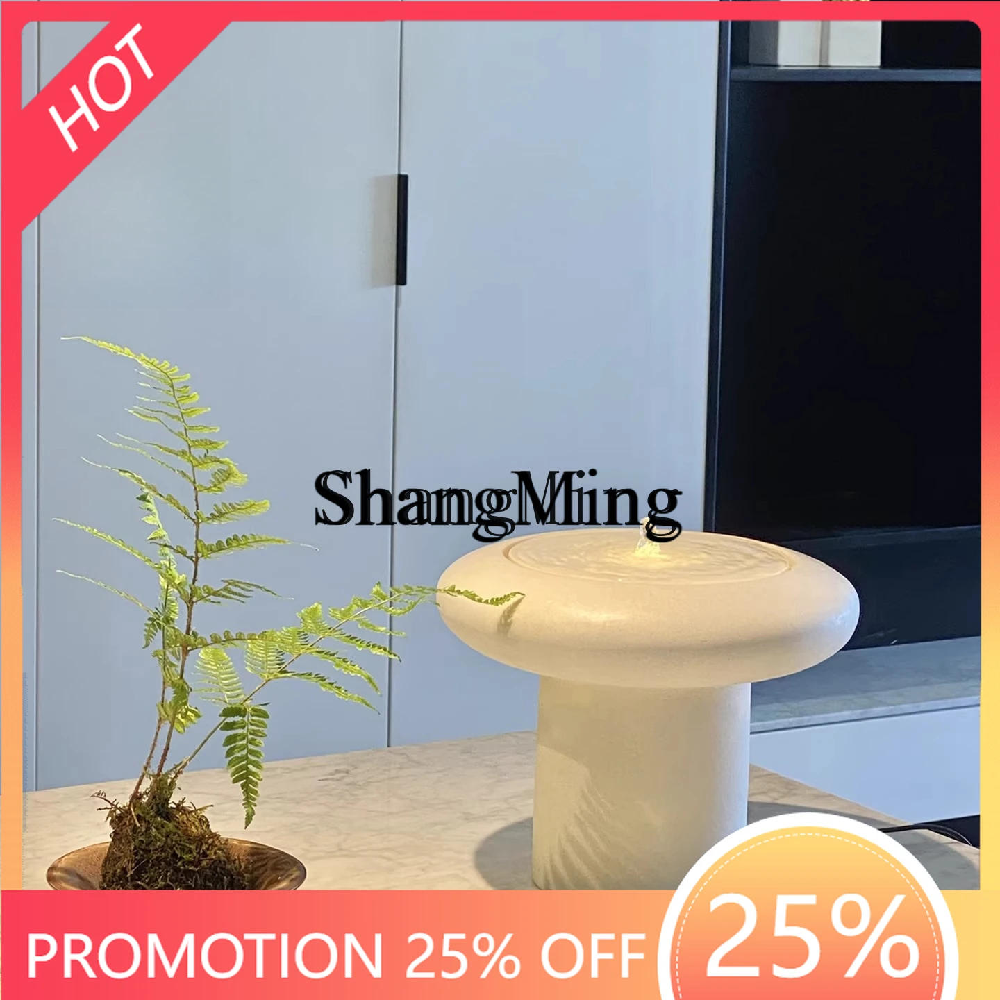 

FG flowing water fountain ornament office clubhouse entrance living room water circulationsystem front desk feature