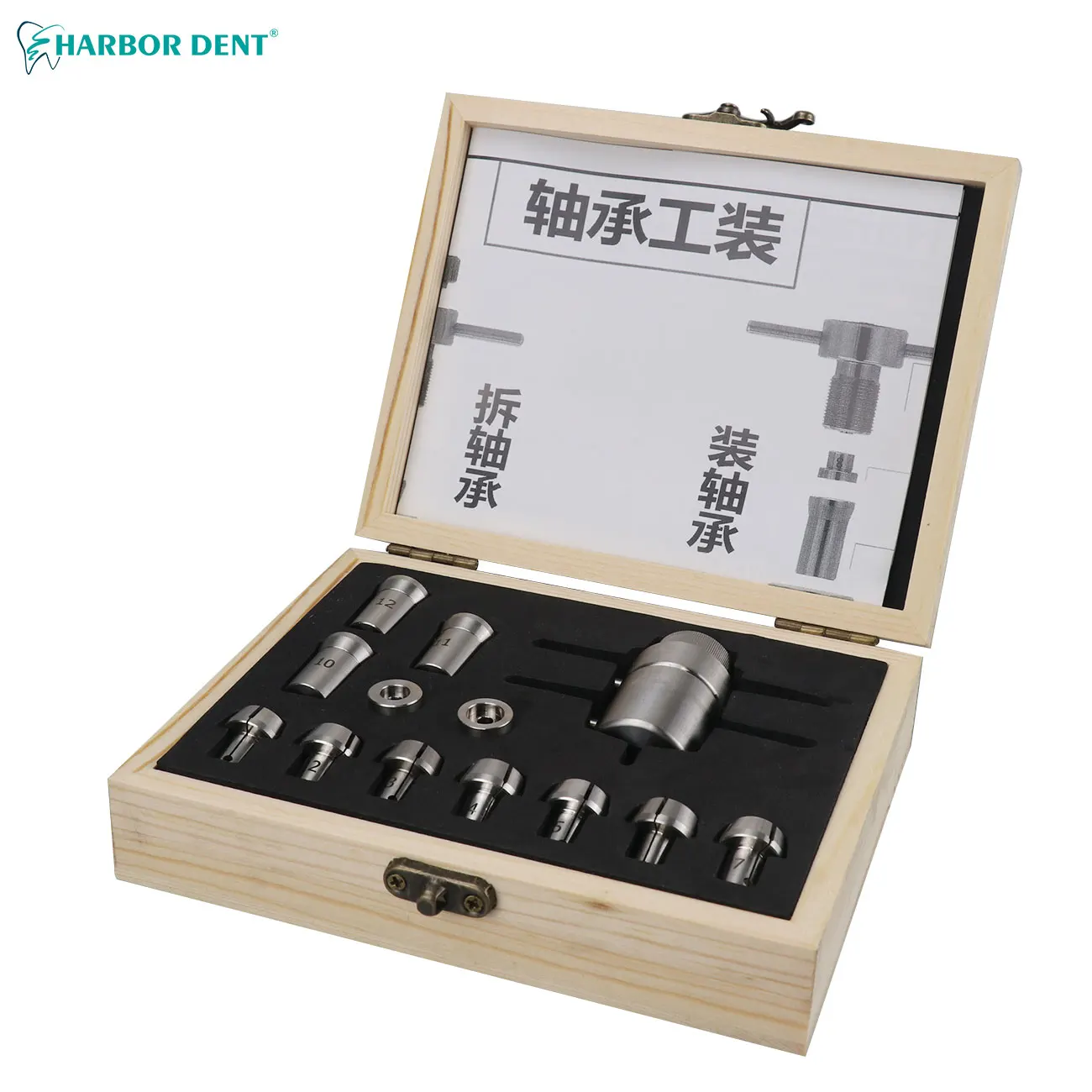 

Dental Handpiece Repair Tool Bearing Removal & Installation Cartridge Maintenance Chucks Standard\Torque\Mini Dentist Equipment