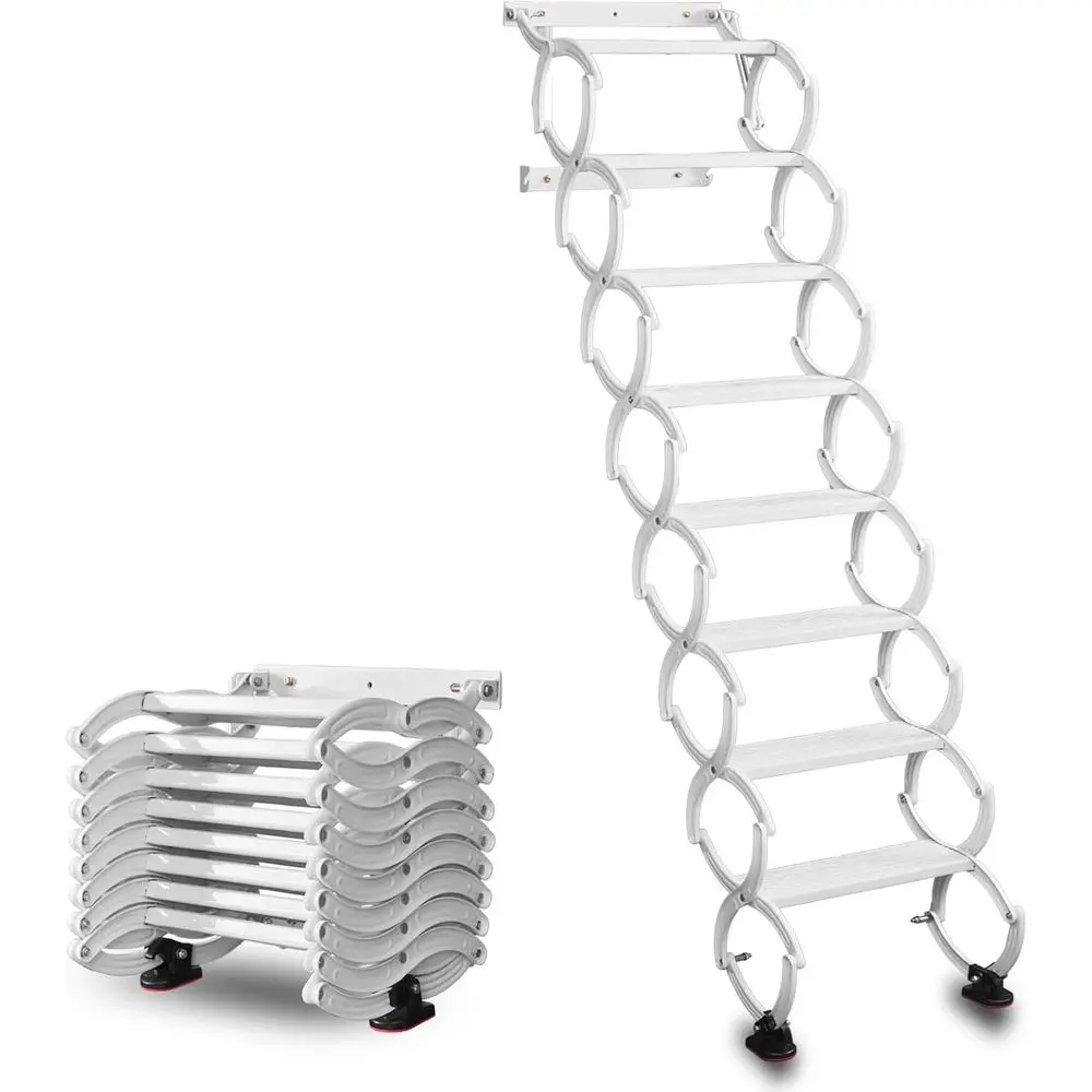 

Настенная складная лестница, стремянки для внутреннего и наружного использования, выдвижная складная лестница, портативная походная лестница, выдвижная
