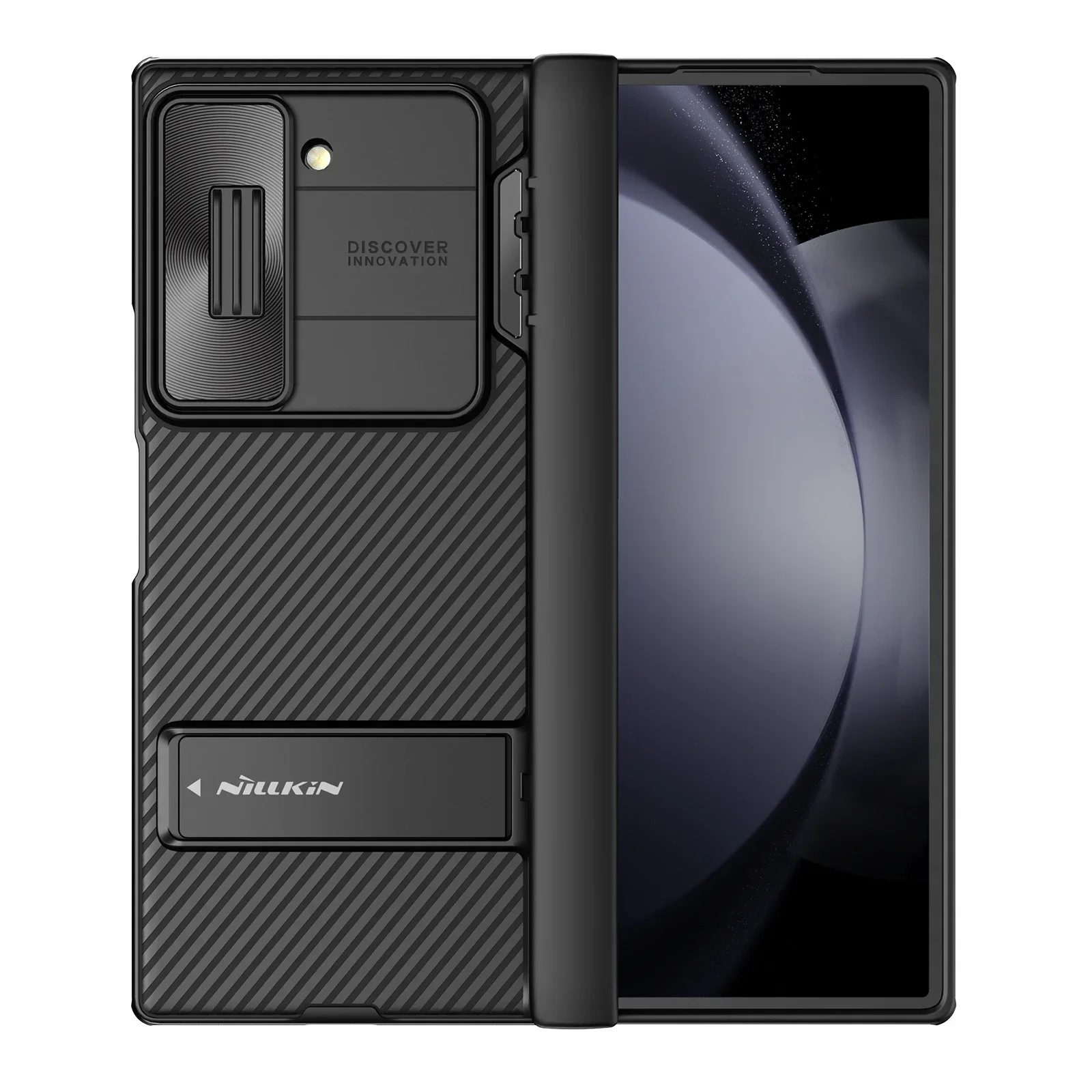 Nillkin For Samsung Galaxy Z Fold 6 5G Case 360 Camshield Fold Lens Ultra Thin matte TPU+PC Cover Protection Phone Case