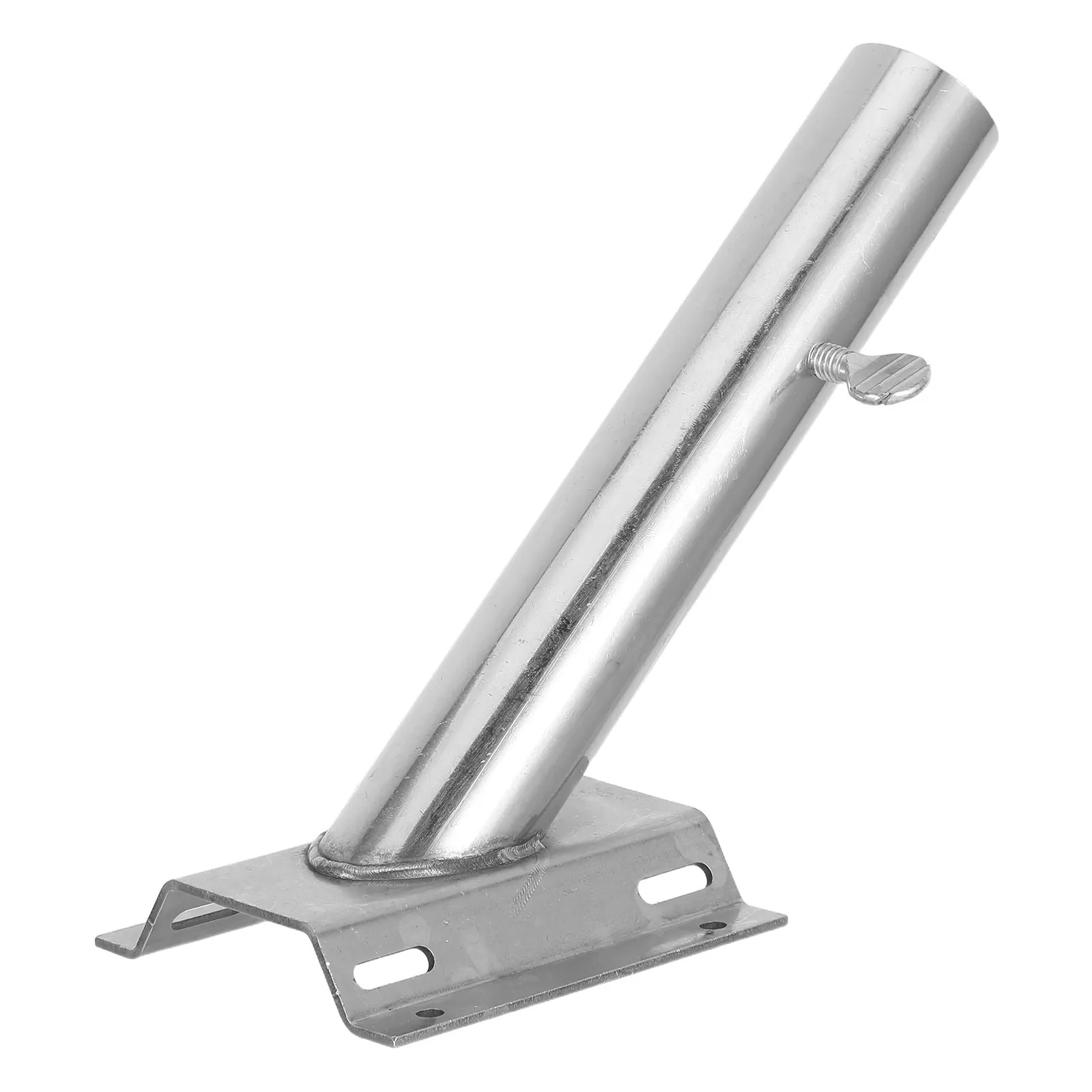Flagpole Fixed Bracket Stainless Steel Heavy Duty Wall Mount Flag Pole Base Holder Hardware Outdoor Mount for House Deck