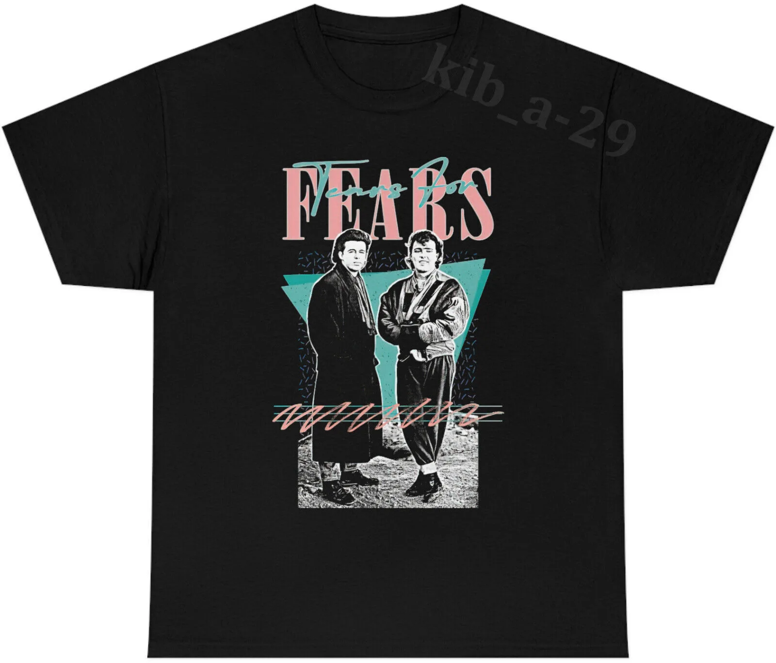 

Tears For Fears 90s Vintage Faded Style Retro Look Tee S-5XL Men Women Unisex