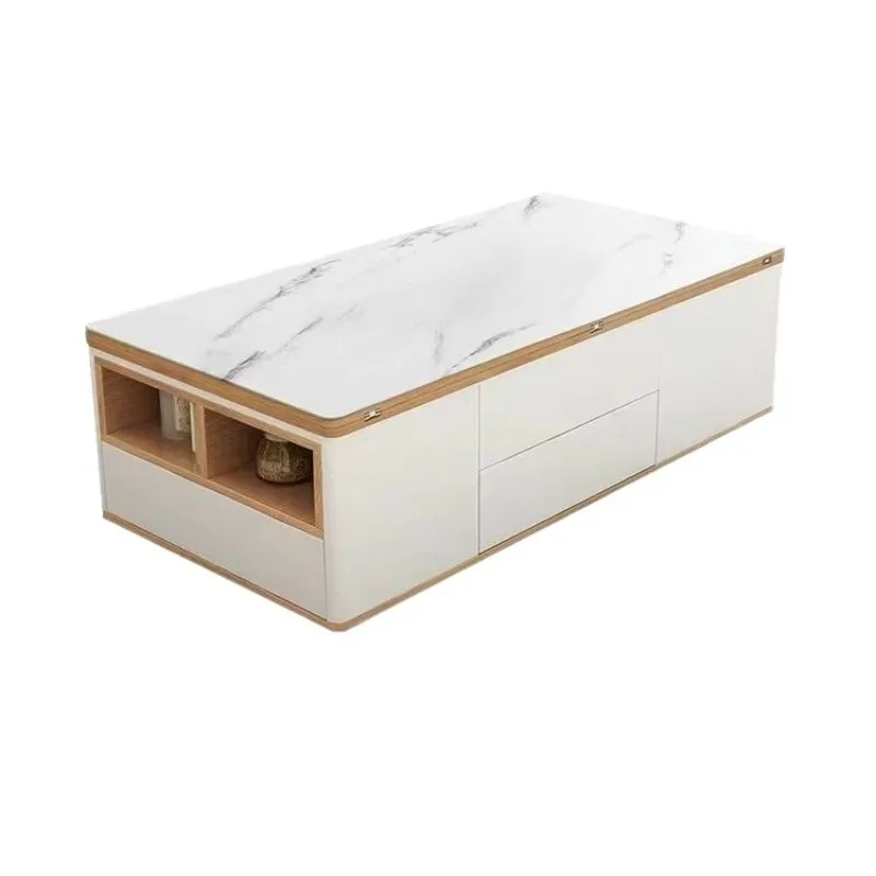 

Coffee table, Nordic dining table style dual-purpose small apartment folding living room simple and multi-functional, hom