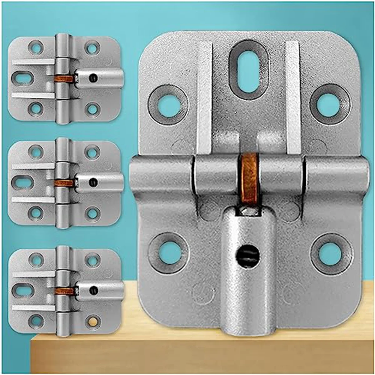 Adjustable 180 Degree Hinge, Locking Hinge Folding Hinge, Adjustable Door Hinge, Leaf Table Hinge, 4PCS