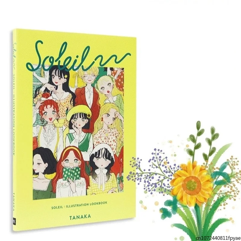 

English Version SOLEIL: Illustration Lookbook Japan Illustrator Cute And Popular Fashion Album Art Book