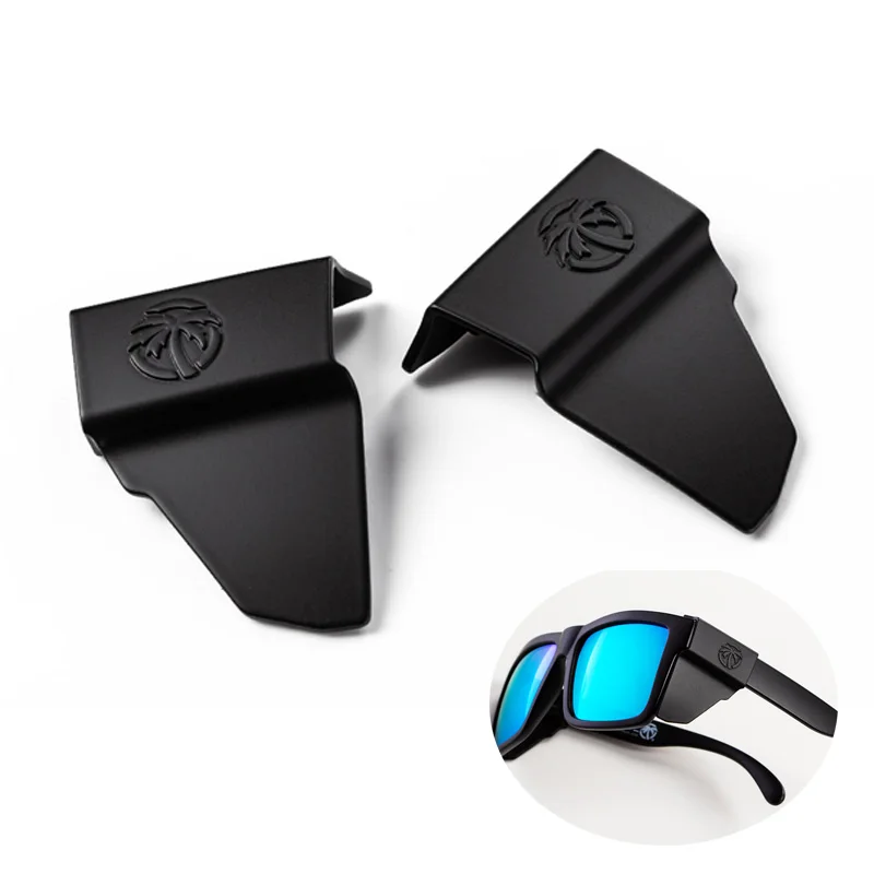 heat wave sunglasses parts Guard board Glasses accessories VISE SIDE SHIELD Z87+ SMOKE GREY