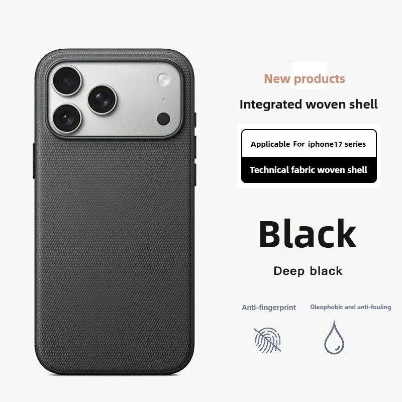 Original Hochwertige Tech-Gewebehülle für iPhone 18 17 16 15 14 13 18 Pro Max mit Magsafe Magnetschutz Stoßfeste Abdeckung – Detail 10