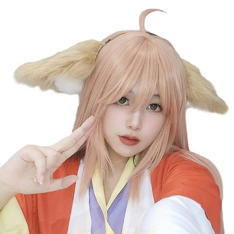 N5KB FURS FELS EAR BAIL CANTA COSPLAY PROGAMENTO CABELO HABELO DRES