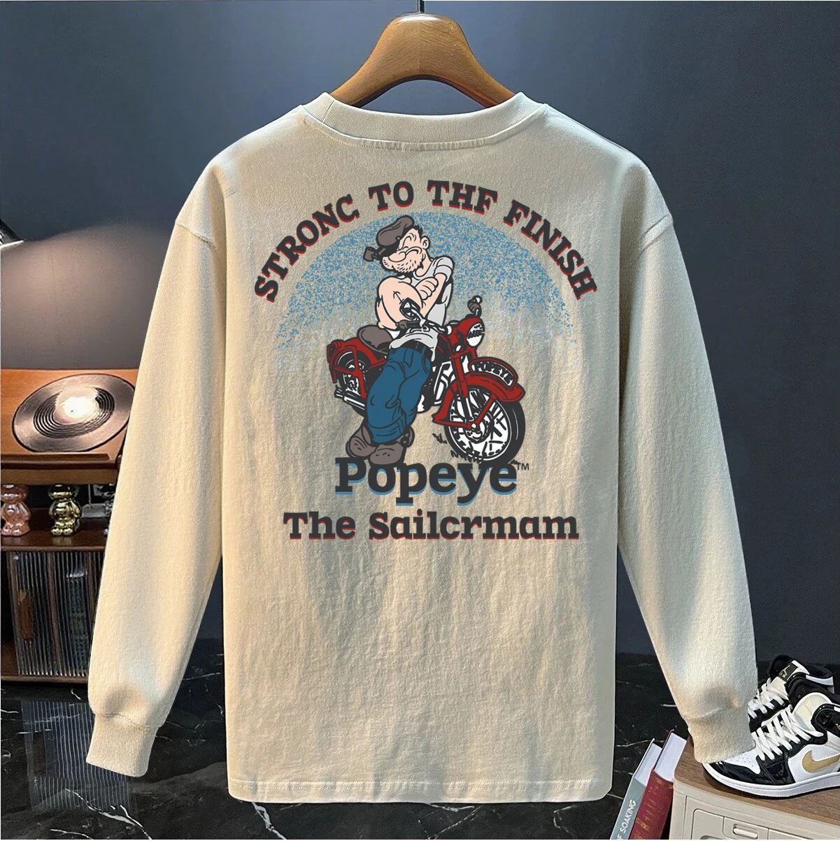 

Футболка из чистого хлопка от Outlet Brand, повседневная, модная, осенняя, универсальная, свободного кроя, с круглым вырезом, для молодежи