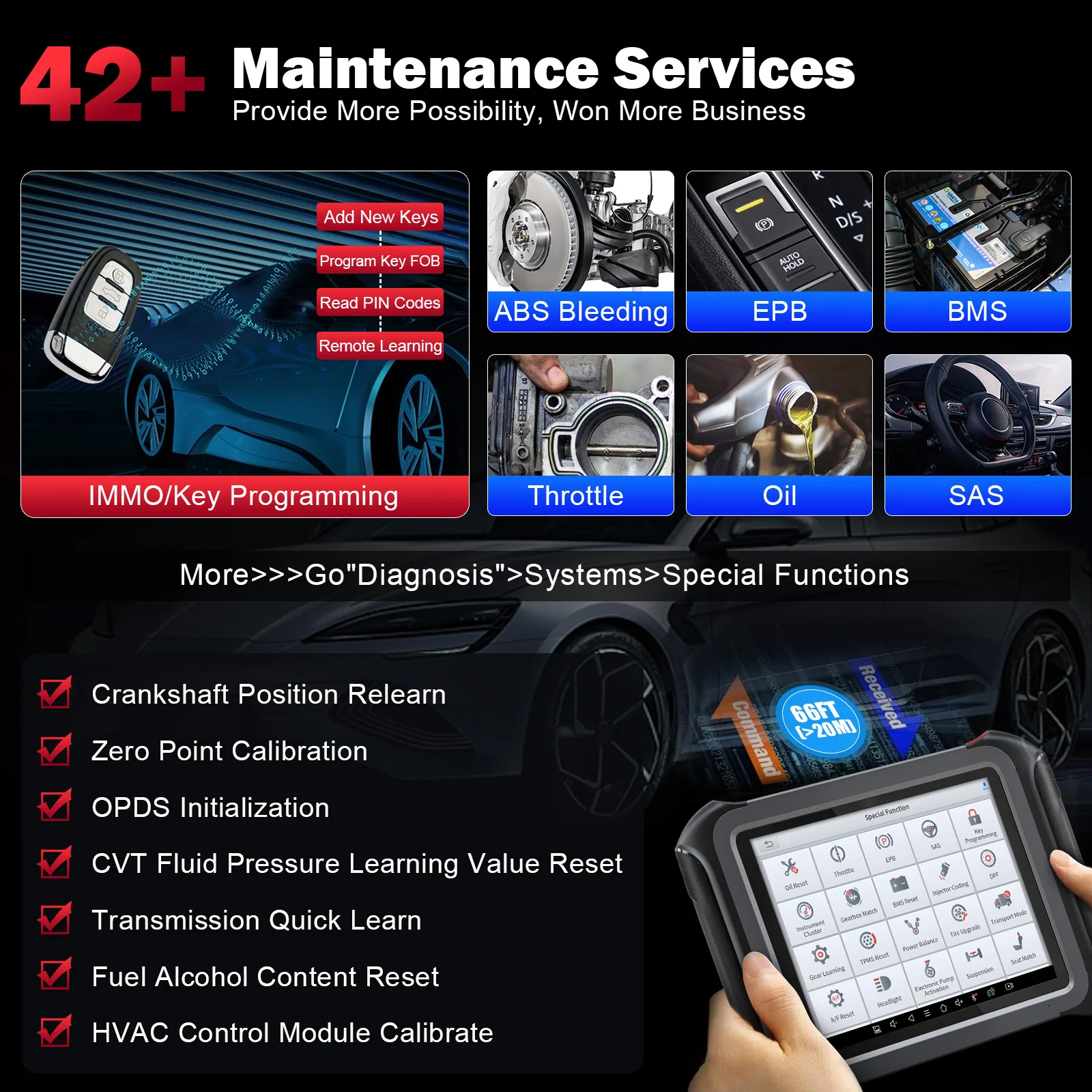 أدوات تشخيص السيارات XTOOL D9S مع خريطة الطوبولوجيا FCA DoIP ECU الترميز 8 في 1 أداة برمجة مفتاح الاختبار النشط للبيانات المباشرة