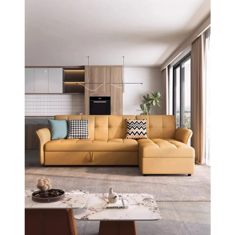 

Single pull-out bed multifunctional home sofa