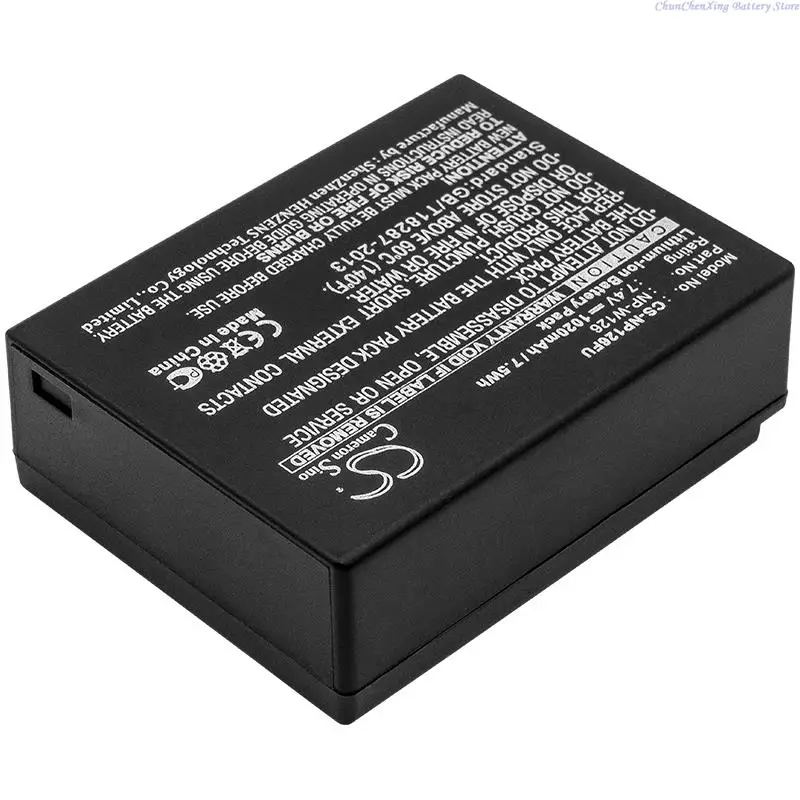 

100% НОВЫЙ аккумулятор для камеры 1020 мАч NP-W126 для Fujifilm FinePix X-E1, X-E2, X-E2S, X-E3, X-M1, X-A1, X-A3, X-A5, X-T1, X-T2, X-T3, X-T10