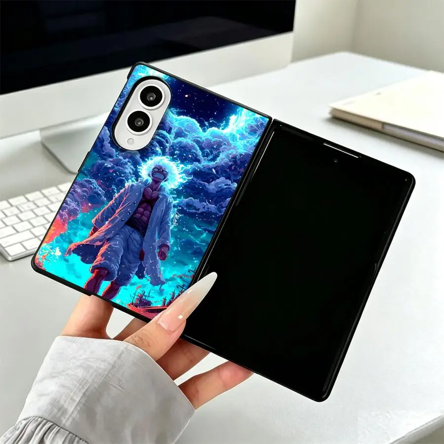 Luxury Phone Cover Case for Samsung Galaxy ZFold Wide Z Fold 8 Z Fold8 Wide ZFold8 One Piece Poster Luffy