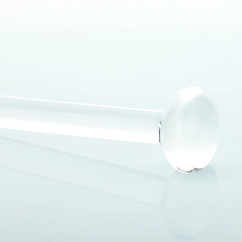 Hand Blown Simple Style Artificial Clear Glass Dick/Artificial Glass Dildo/Artificial Glass Penis for Sex Seller Distribution