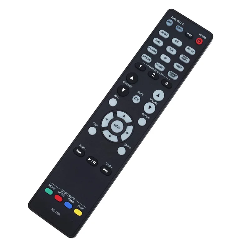 

M13K-2X Пульт дистанционного управления RC-1183 Замена для AV-ресивера Denon AVR-X2000 AVRX2000 AVR-E400