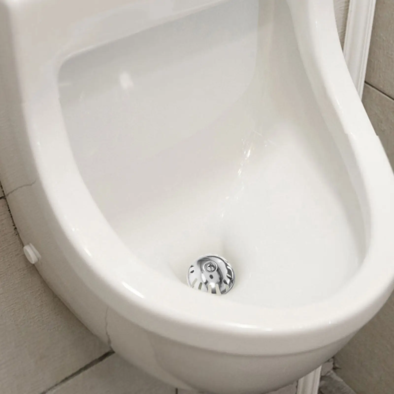 

4Pcs Stainless Steel Urinal Drain Stopper Funnel Cover Bathroom Urinal Strainer Anti-Clog Filter Commercial Toilet Part