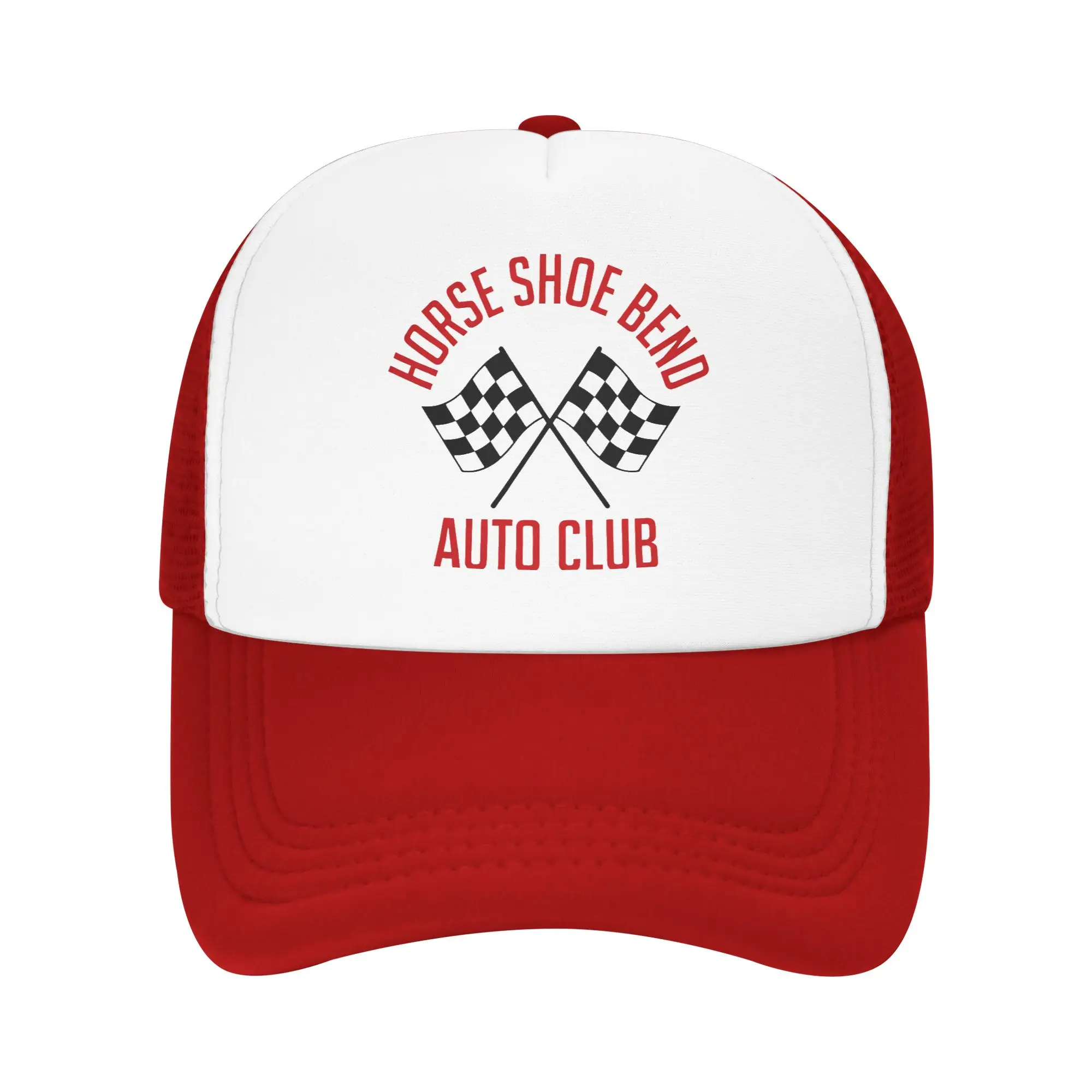 Horse Shoe Bend Auto Club Project Hail Mary  Mesh Baseball Cap Fitted Trucker Worker Cap  Hats Breathable Fishing Hat Washable