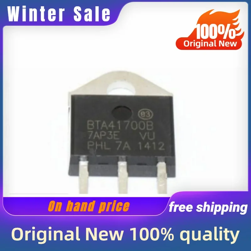 5PCS New original BTA41-700B BTA41700B 41A/700V TO-3P quality goods