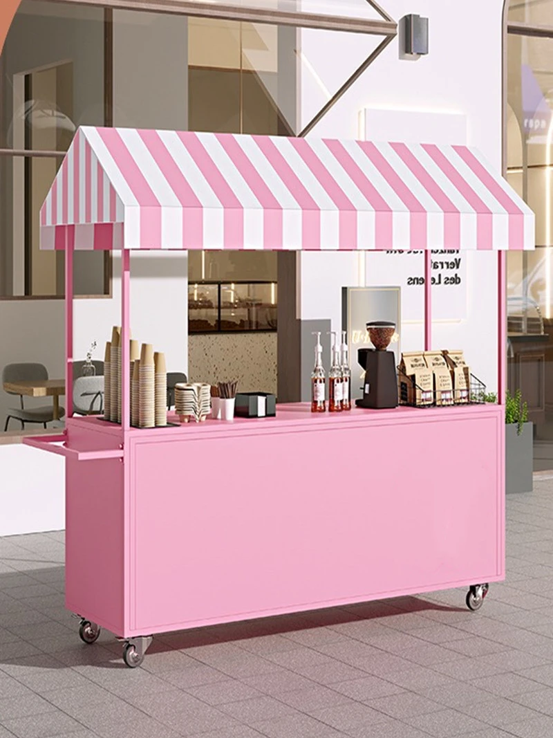 Night market stalls, small carts, shopping malls, supermarkets, promotion platforms, trucks, mobile snacks, dining carts