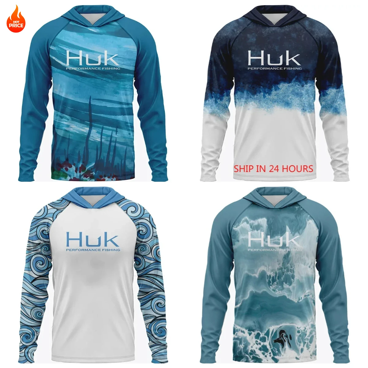 Huk Fishing Shirt L…