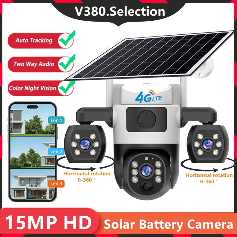 Three Ptz Lens 4G S…