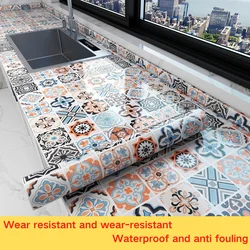 Self-adhesive Vinyl Furniture PVC Self-adhesive Wall Paper Rolls Oil Resistant Decorative Walls Paper 40cm Wallpapers Home Decor