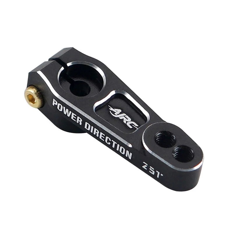 Ajrc 7075-t651 Metal 25t Steering Arm Servo Horn For 1/10 Rc Crawler Traxxas Trx4 Axial Scx10 Yikong Rgt Rc4wd Upgrade Parts image 6