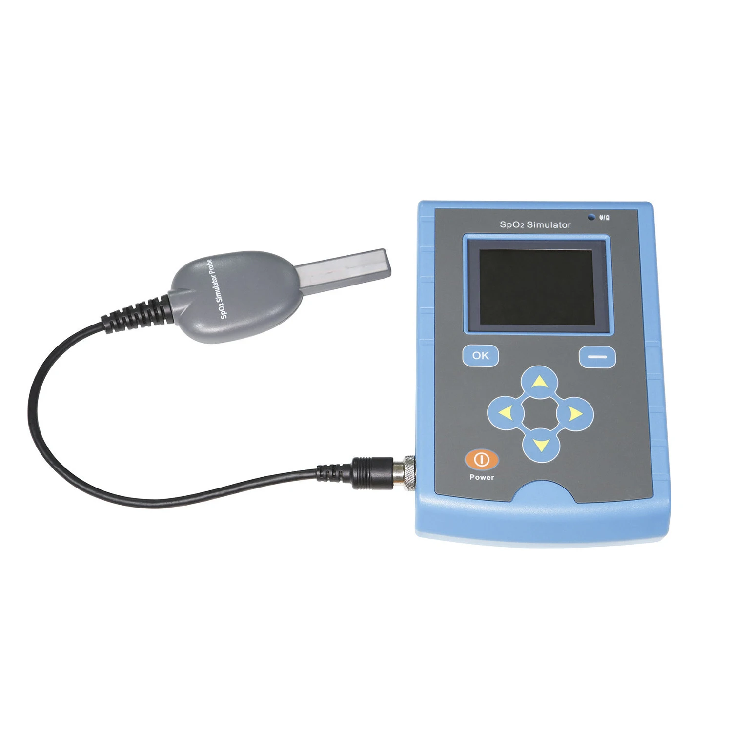 Rechargeable Lithium Battery Film Key Press Volume Control MS100 Medical Simulator Device Oxygen Saturation Simulator