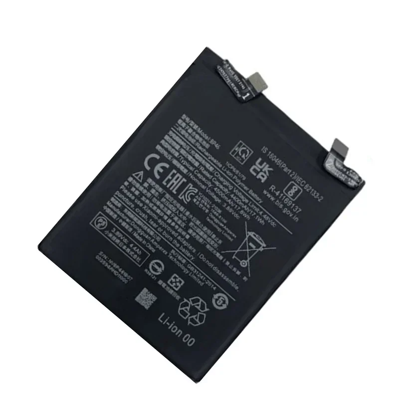 100% Original High Quality New Phone Replacement 4500mAh Battery BP46 For Xiaomi Mi 12 / Mi 12X Batteries Bateria Fast Shipping