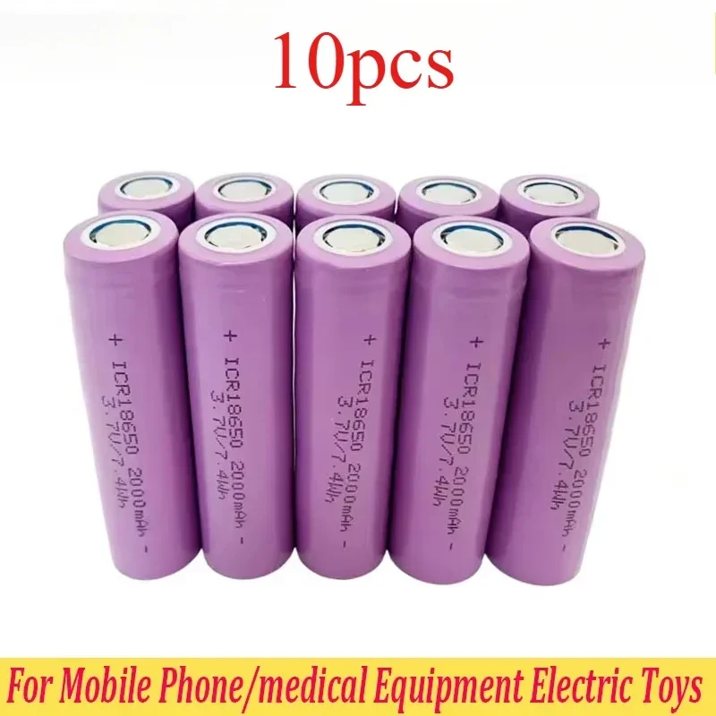 New Original ICR18650 Large Capacity Rechargeable Lithium-ion