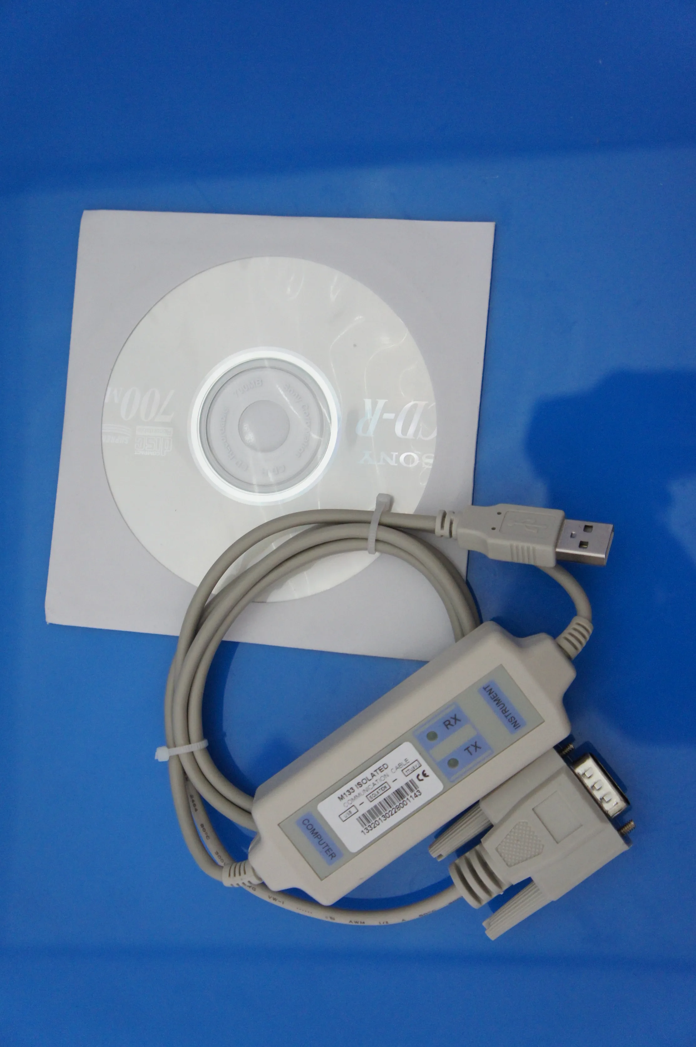 USB communication cable and software for M9711 Programmable DC Electronic Load 0-30A 0-150V 150W