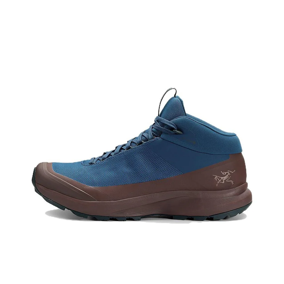 Arc'teryx Aerios Fl 2 Mid top Outdoor Shoes Unisex Blue Brown L08423600