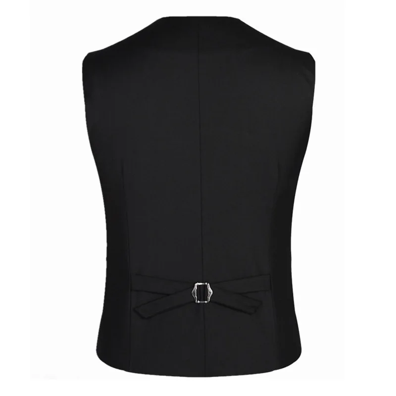 Men Waistcoat Slim Men Suit Vests Business Dress Vest Slim Fit Single-breasted Formal Sleeveless Jacket Casual Gilet Homme