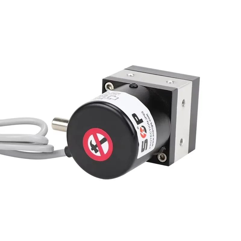 New Draw Rope Current Rope Displacement Position Sensor For Textile Machinery