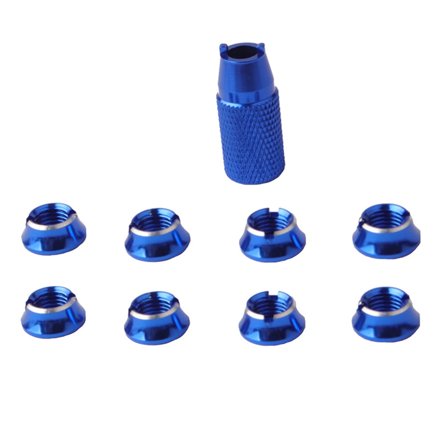 2 مجموعة راديو الارسال التبديل الثابتة الجوز تركيب المفك ل Radiolink Futaba Jr-الأحمر والأزرق