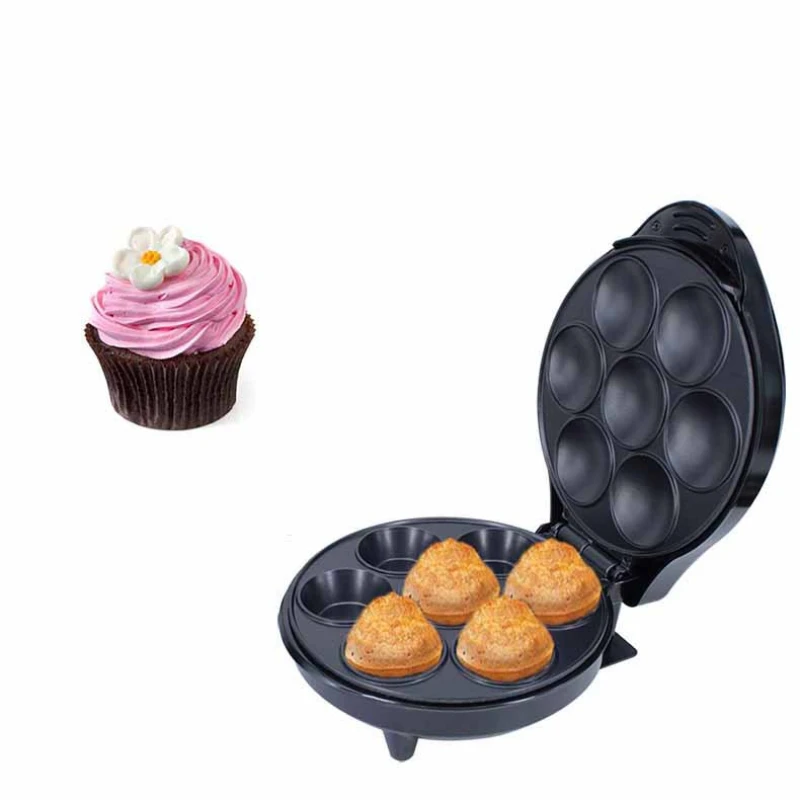 Cake Maker 1PC Donut Maker Dual Sided Heating Egg Tart Waffle Home Breakfast Maker Non-Stick Pan